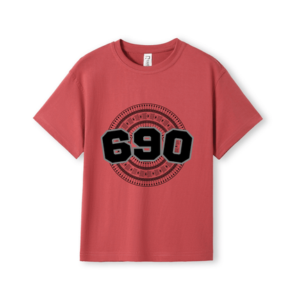 TOKELAU | 690 | KIDS TEE | BLACK DESIGN - Stick N It