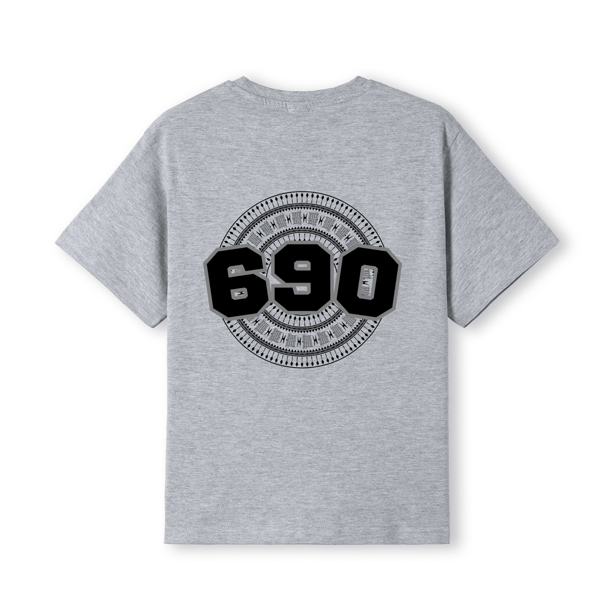 TOKELAU | 690 | KIDS TEE | BLACK DESIGN - Stick N It