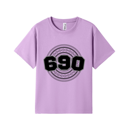 TOKELAU | 690 | KIDS TEE | BLACK DESIGN - Stick N It