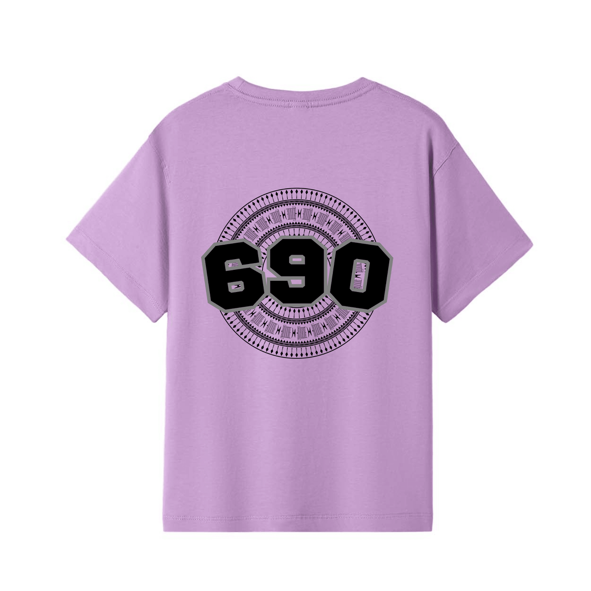 TOKELAU | 690 | KIDS TEE | BLACK DESIGN - Stick N It