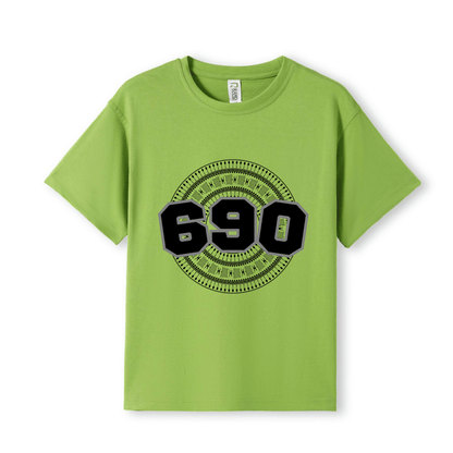 TOKELAU | 690 | KIDS TEE | BLACK DESIGN - Stick N It