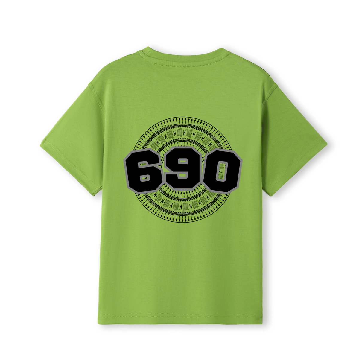 TOKELAU | 690 | KIDS TEE | BLACK DESIGN - Stick N It