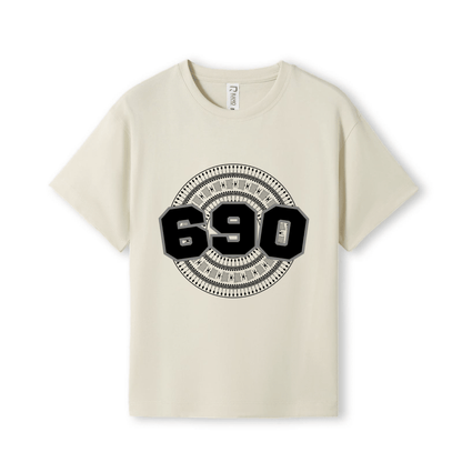 TOKELAU | 690 | KIDS TEE | BLACK DESIGN - Stick N It