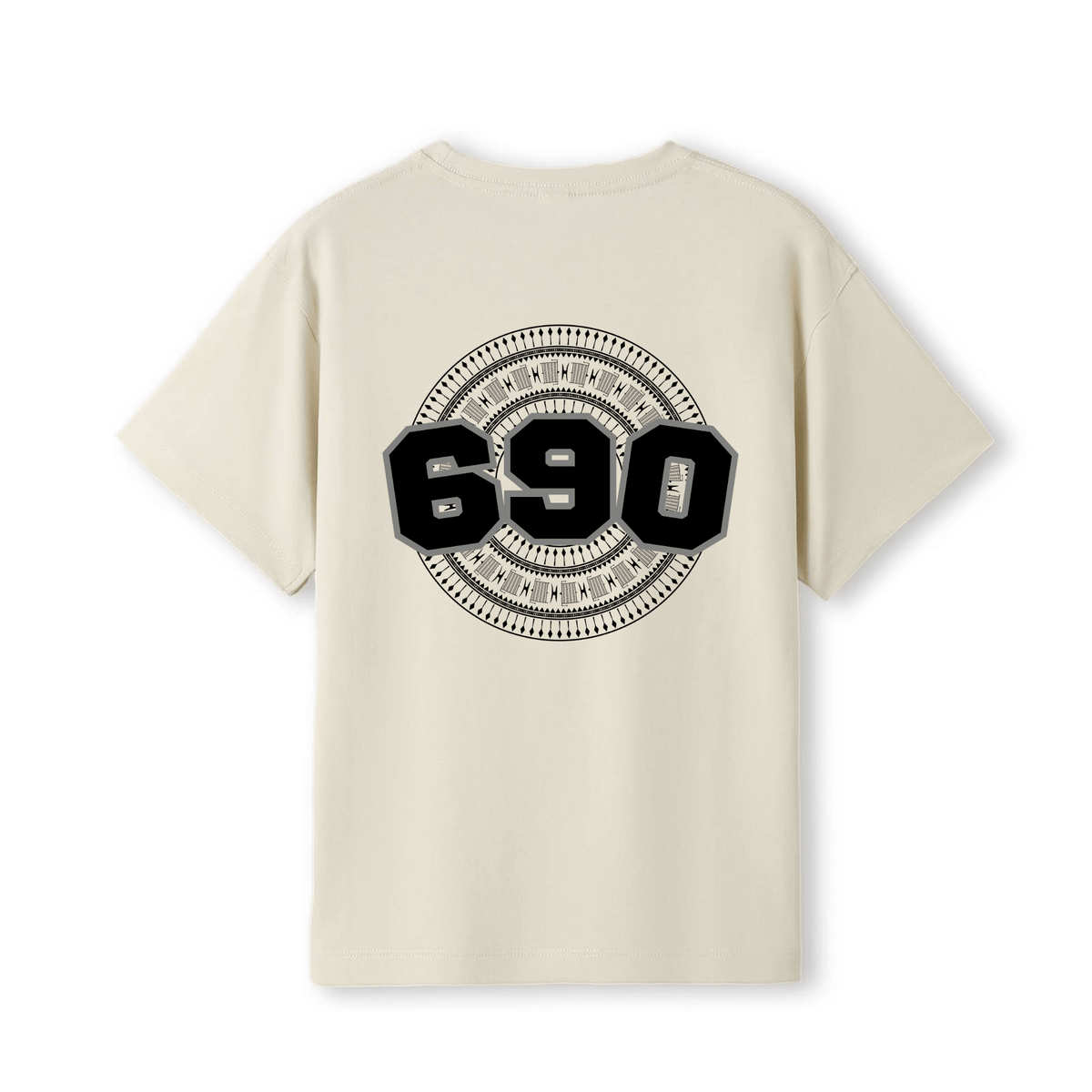 TOKELAU | 690 | KIDS TEE | BLACK DESIGN - Stick N It