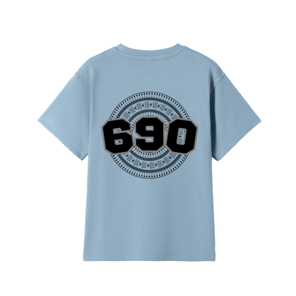 TOKELAU | 690 | KIDS TEE | BLACK DESIGN - Stick N It