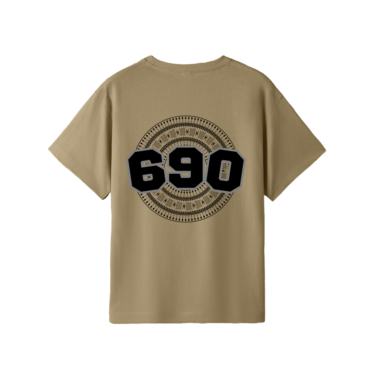 TOKELAU | 690 | KIDS TEE | BLACK DESIGN - Stick N It