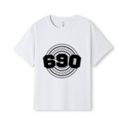 TOKELAU | 690 | KIDS TEE | BLACK DESIGN - Stick N It