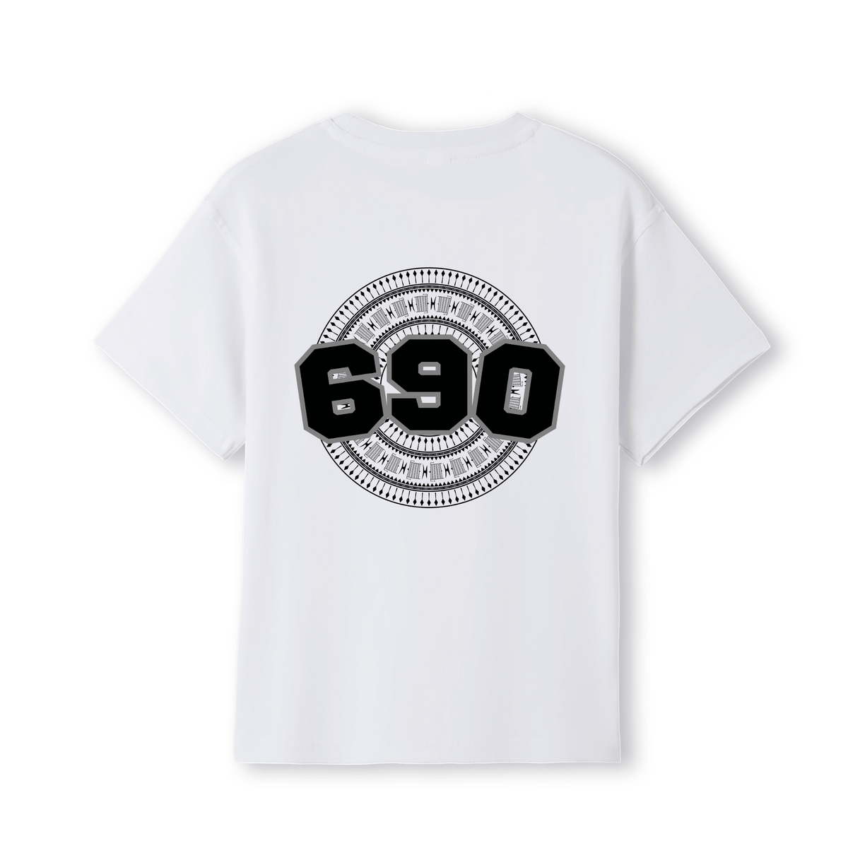 TOKELAU | 690 | KIDS TEE | BLACK DESIGN - Stick N It