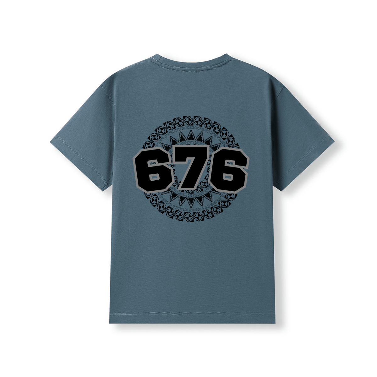 TONGA | 676 | KIDS TEE | BLACK DESIGN - Stick N It
