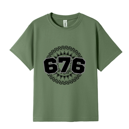 TONGA | 676 | KIDS TEE | BLACK DESIGN - Stick N It