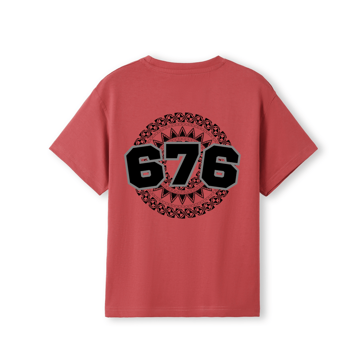 TONGA | 676 | KIDS TEE | BLACK DESIGN - Stick N It