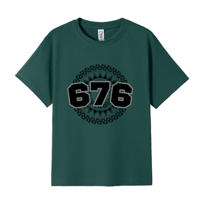 TONGA | 676 | KIDS TEE | BLACK DESIGN - Stick N It
