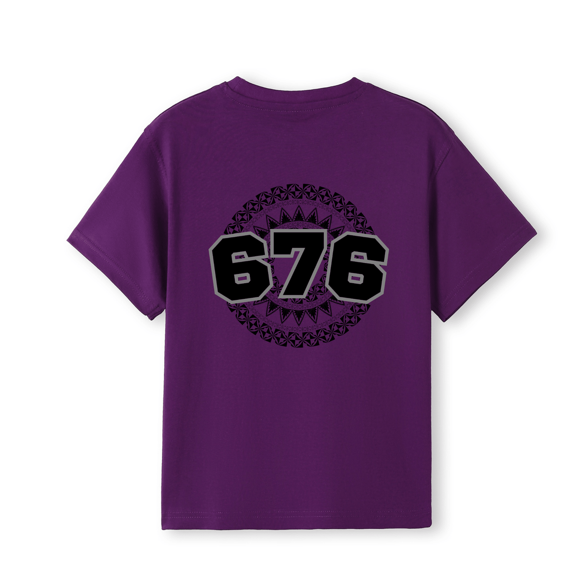 TONGA | 676 | KIDS TEE | BLACK DESIGN - Stick N It