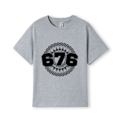 TONGA | 676 | KIDS TEE | BLACK DESIGN - Stick N It