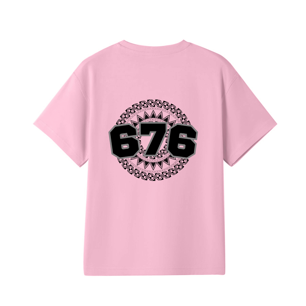 TONGA | 676 | KIDS TEE | BLACK DESIGN - Stick N It