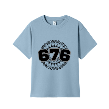 TONGA | 676 | KIDS TEE | BLACK DESIGN - Stick N It