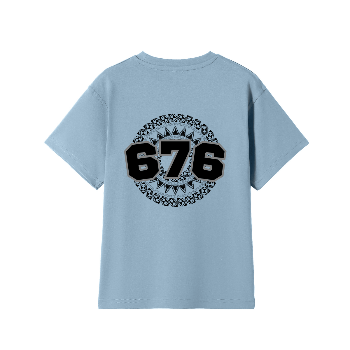 TONGA | 676 | KIDS TEE | BLACK DESIGN - Stick N It