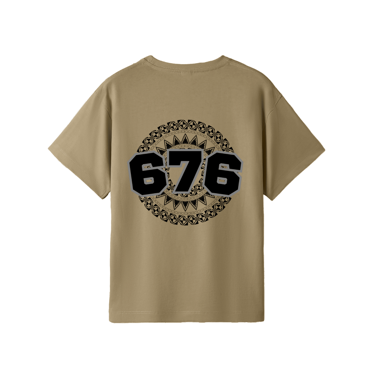 TONGA | 676 | KIDS TEE | BLACK DESIGN - Stick N It