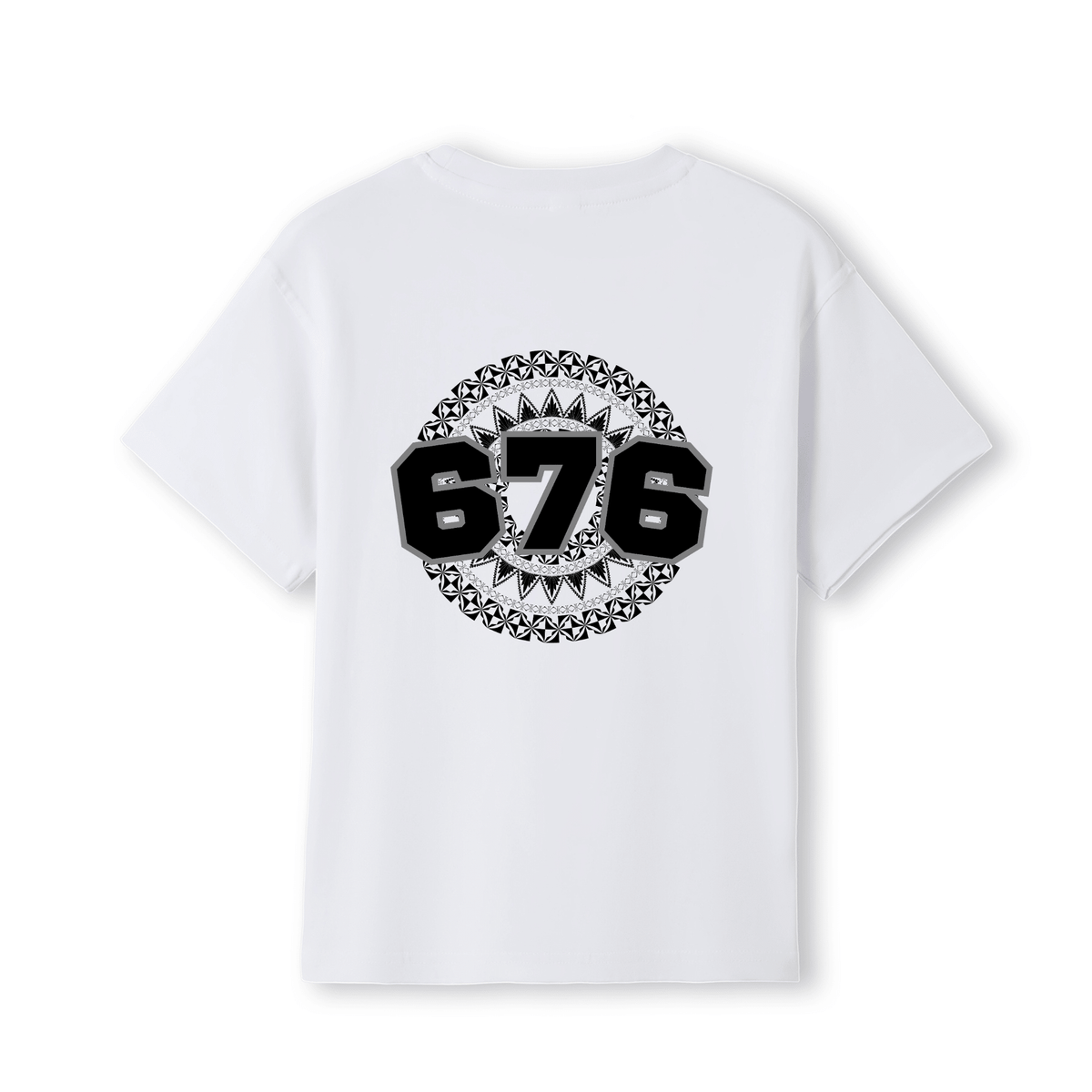 TONGA | 676 | KIDS TEE | BLACK DESIGN - Stick N It