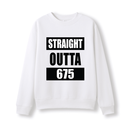 STRAIGHT OUTTA 675 | KIDS JUMPER - Stick N It