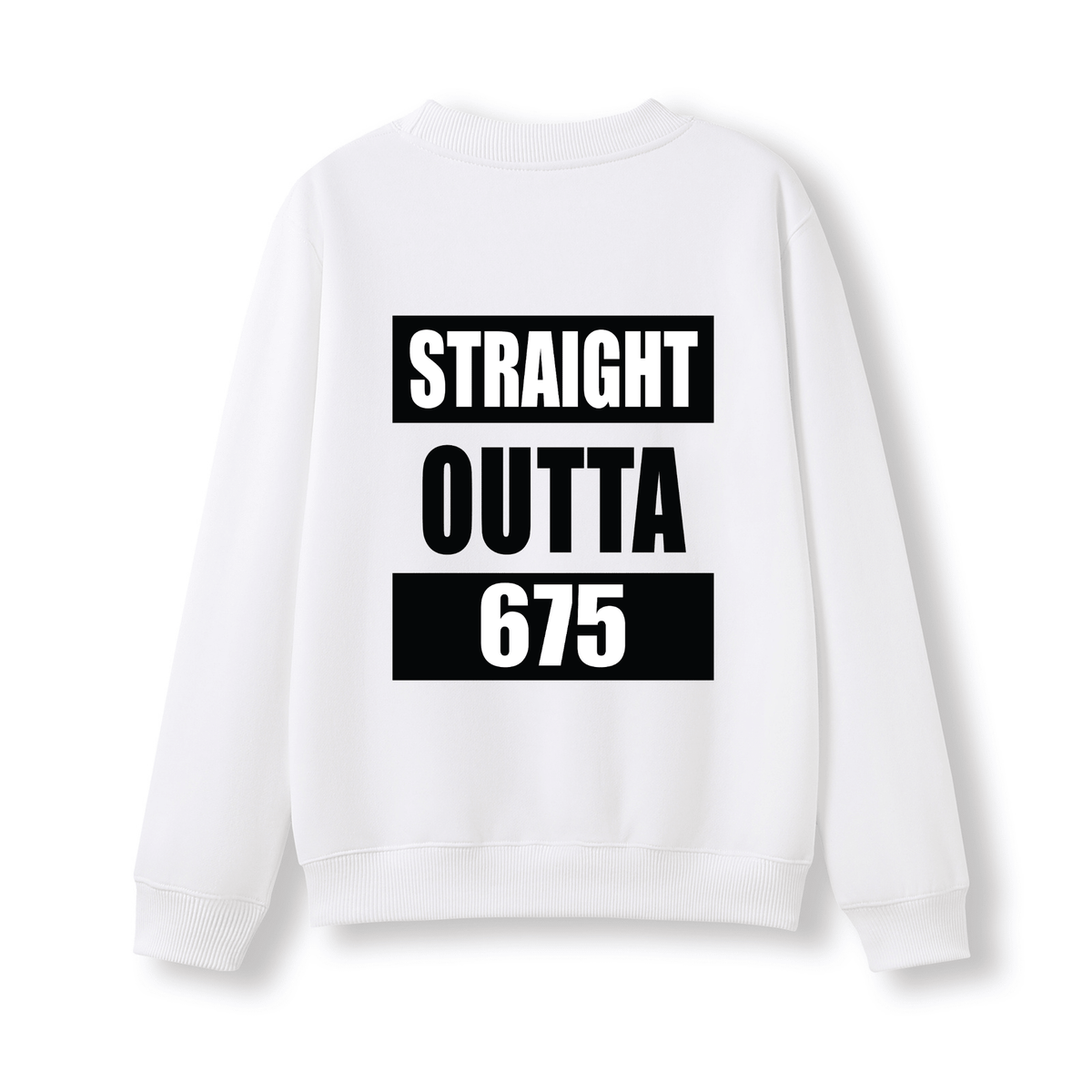 STRAIGHT OUTTA 675 | KIDS JUMPER - Stick N It