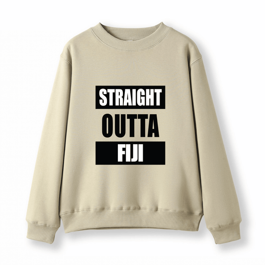 STRAIGHT OUTTA FIJI | KIDS JUMPER - Stick N It