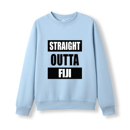 STRAIGHT OUTTA FIJI | KIDS JUMPER - Stick N It