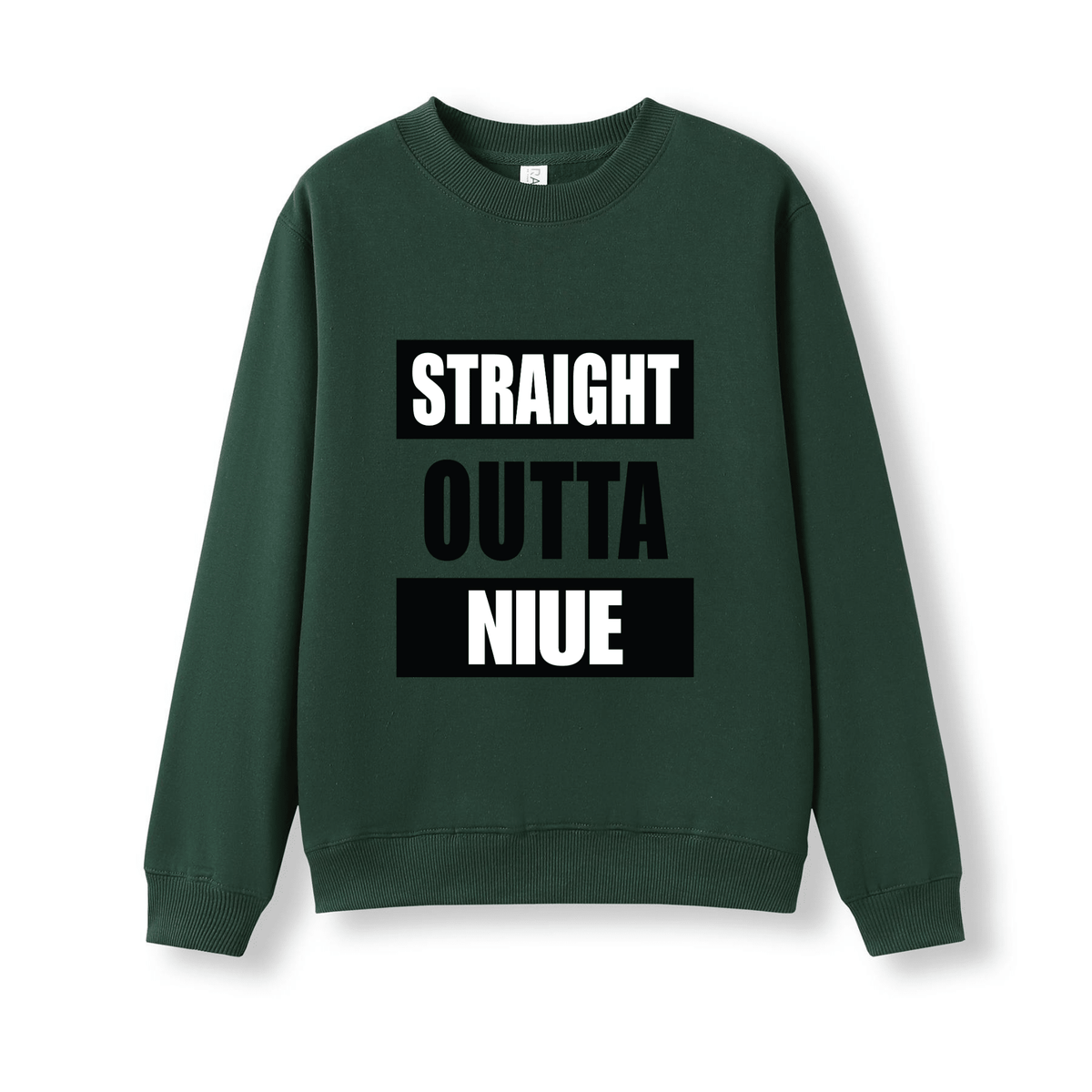 STRAIGHT OUTTA NIUE | KIDS JUMPER - Stick N It