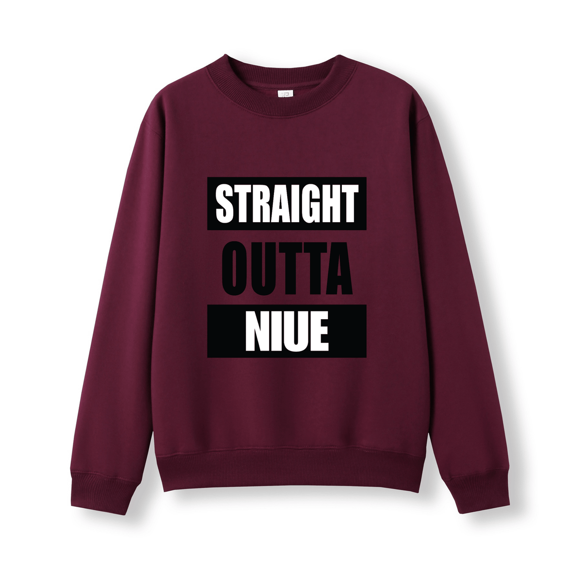 STRAIGHT OUTTA NIUE | KIDS JUMPER - Stick N It