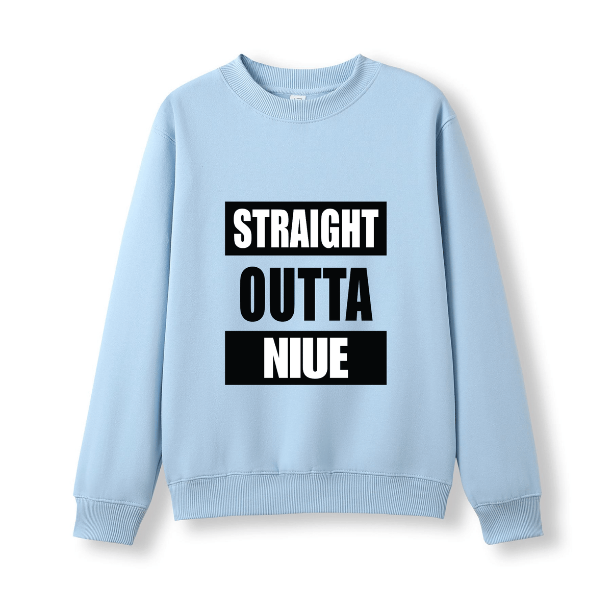 STRAIGHT OUTTA NIUE | KIDS JUMPER - Stick N It