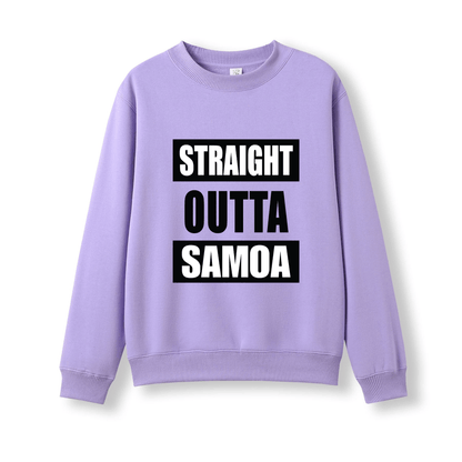 STRAIGHT OUTTA SAMOA | KIDS JUMPER - Stick N It