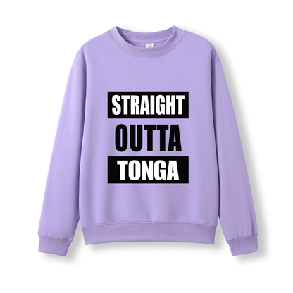 STRAIGHT OUTTA TONGA | KIDS JUMPER - Stick N It