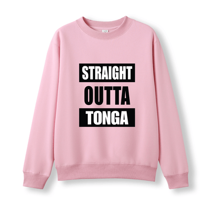 STRAIGHT OUTTA TONGA | KIDS JUMPER - Stick N It