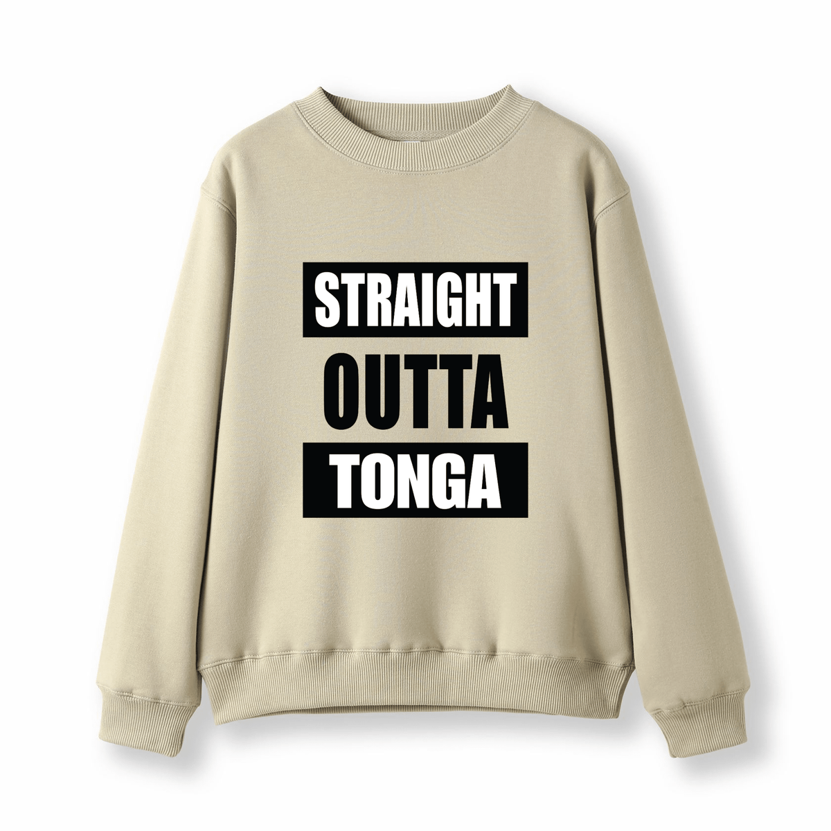 STRAIGHT OUTTA TONGA | KIDS JUMPER - Stick N It