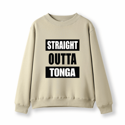 STRAIGHT OUTTA TONGA | KIDS JUMPER - Stick N It