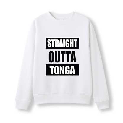 STRAIGHT OUTTA TONGA | KIDS JUMPER - Stick N It