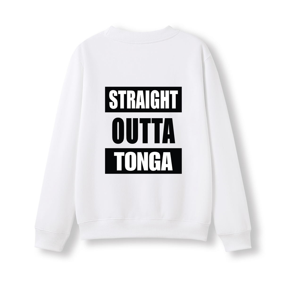 STRAIGHT OUTTA TONGA | KIDS JUMPER - Stick N It