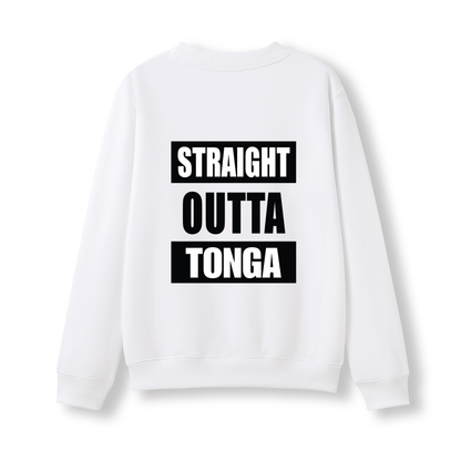 STRAIGHT OUTTA TONGA | KIDS JUMPER - Stick N It