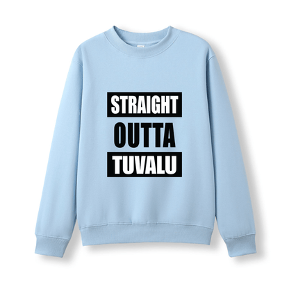 STRAIGHT OUTTA TUVALU | KIDS JUMPER - Stick N It