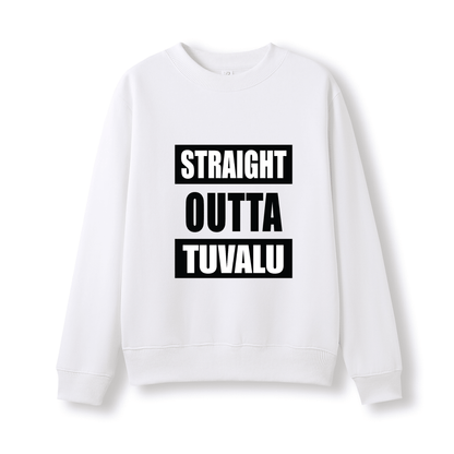 STRAIGHT OUTTA TUVALU | KIDS JUMPER - Stick N It