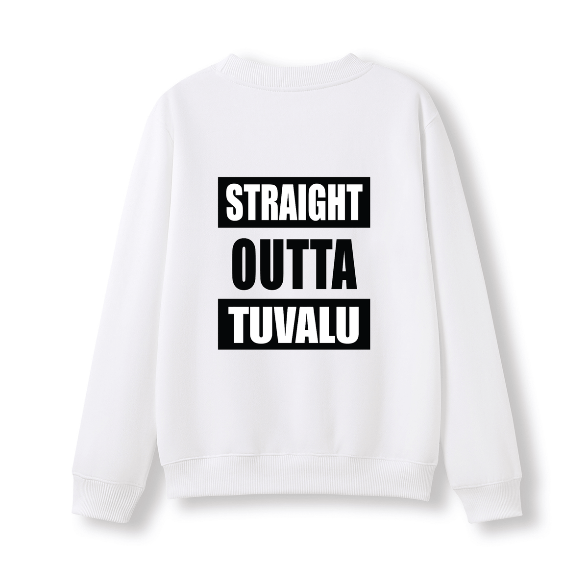 STRAIGHT OUTTA TUVALU | KIDS JUMPER - Stick N It