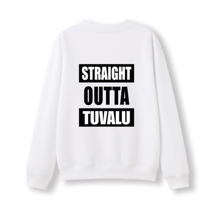 STRAIGHT OUTTA TUVALU | KIDS JUMPER - Stick N It