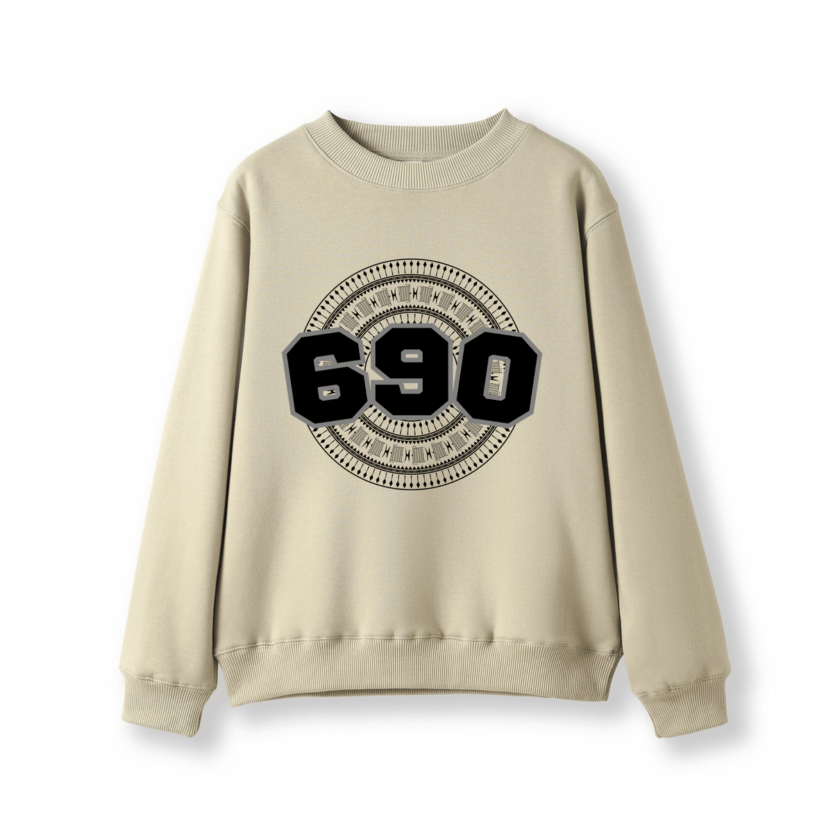 TOKELAU | 690 | KIDS JUMPER | BLACK DESIGN - Stick N It