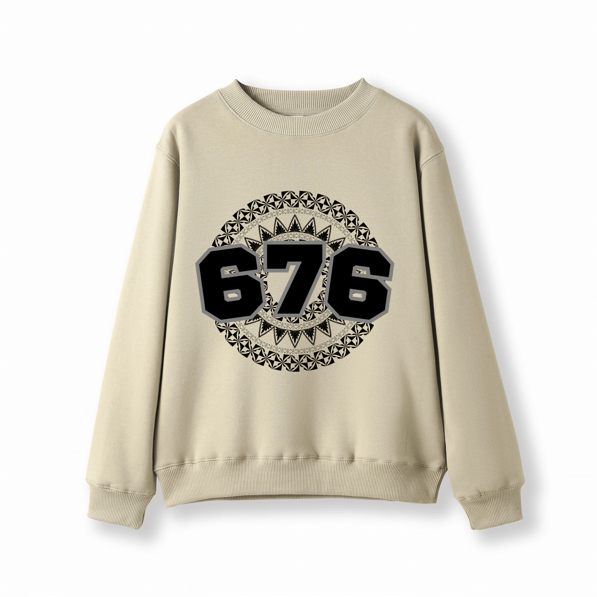 TONGA | 676 | KIDS JUMPER | BLACK DESIGN - Stick N It