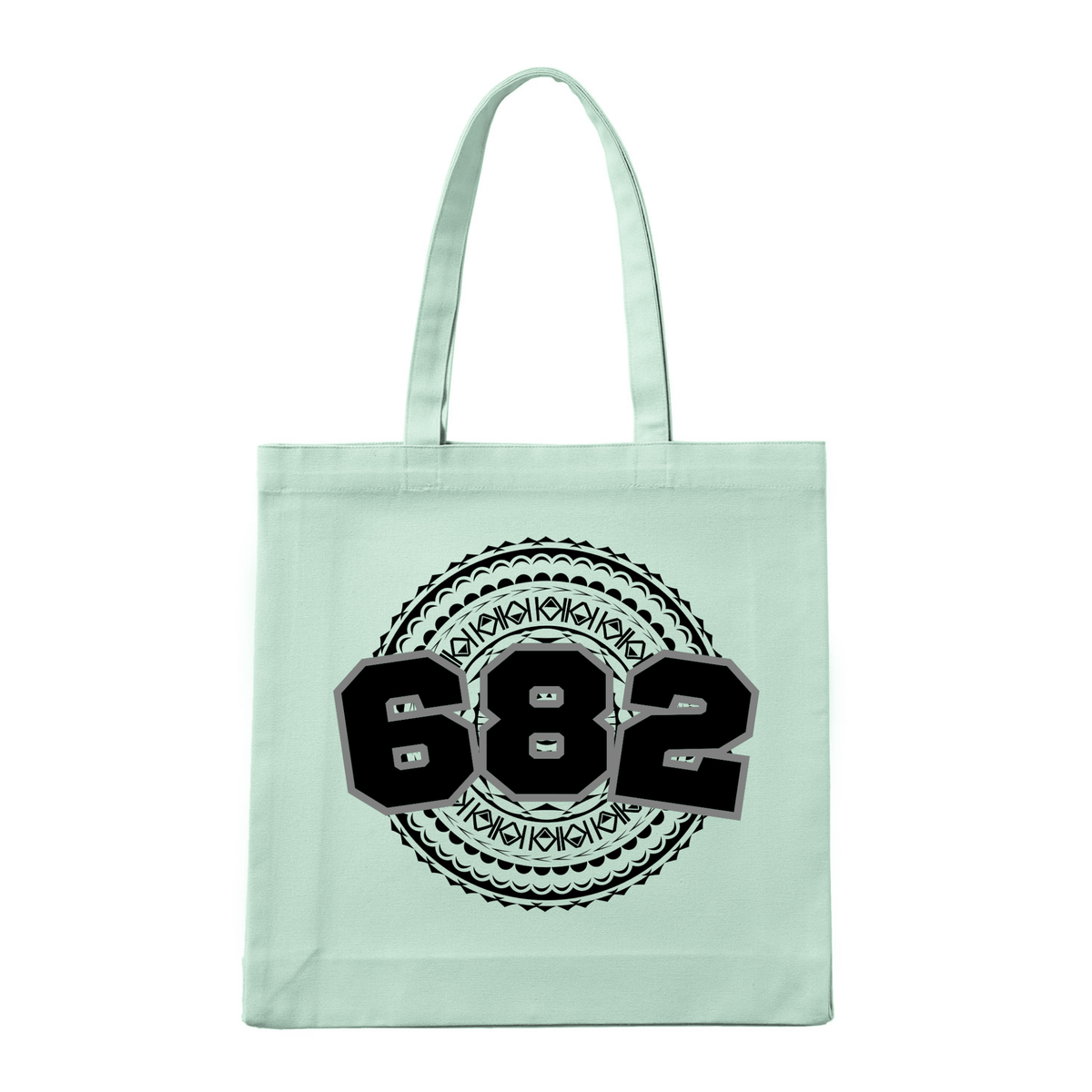 COOK ISLANDS | 682 | REUSABLE TOTE BAG | BLACK DESIGN - Stick N It