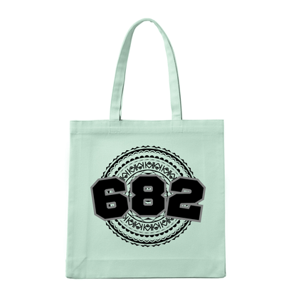 COOK ISLANDS | 682 | REUSABLE TOTE BAG | BLACK DESIGN - Stick N It