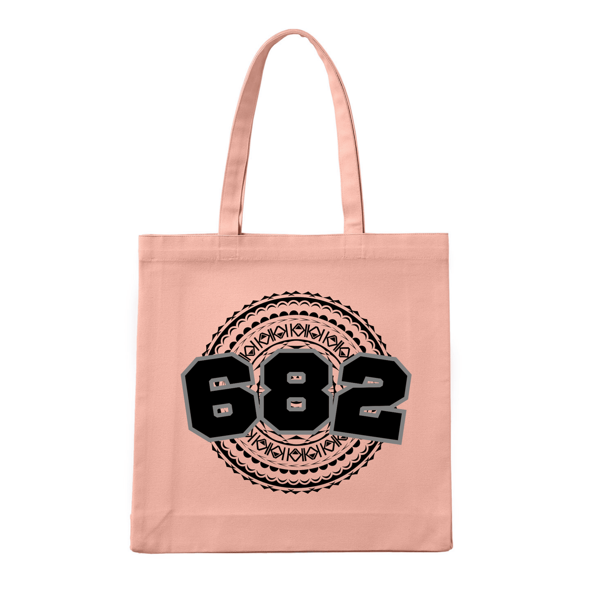 COOK ISLANDS | 682 | REUSABLE TOTE BAG | BLACK DESIGN - Stick N It