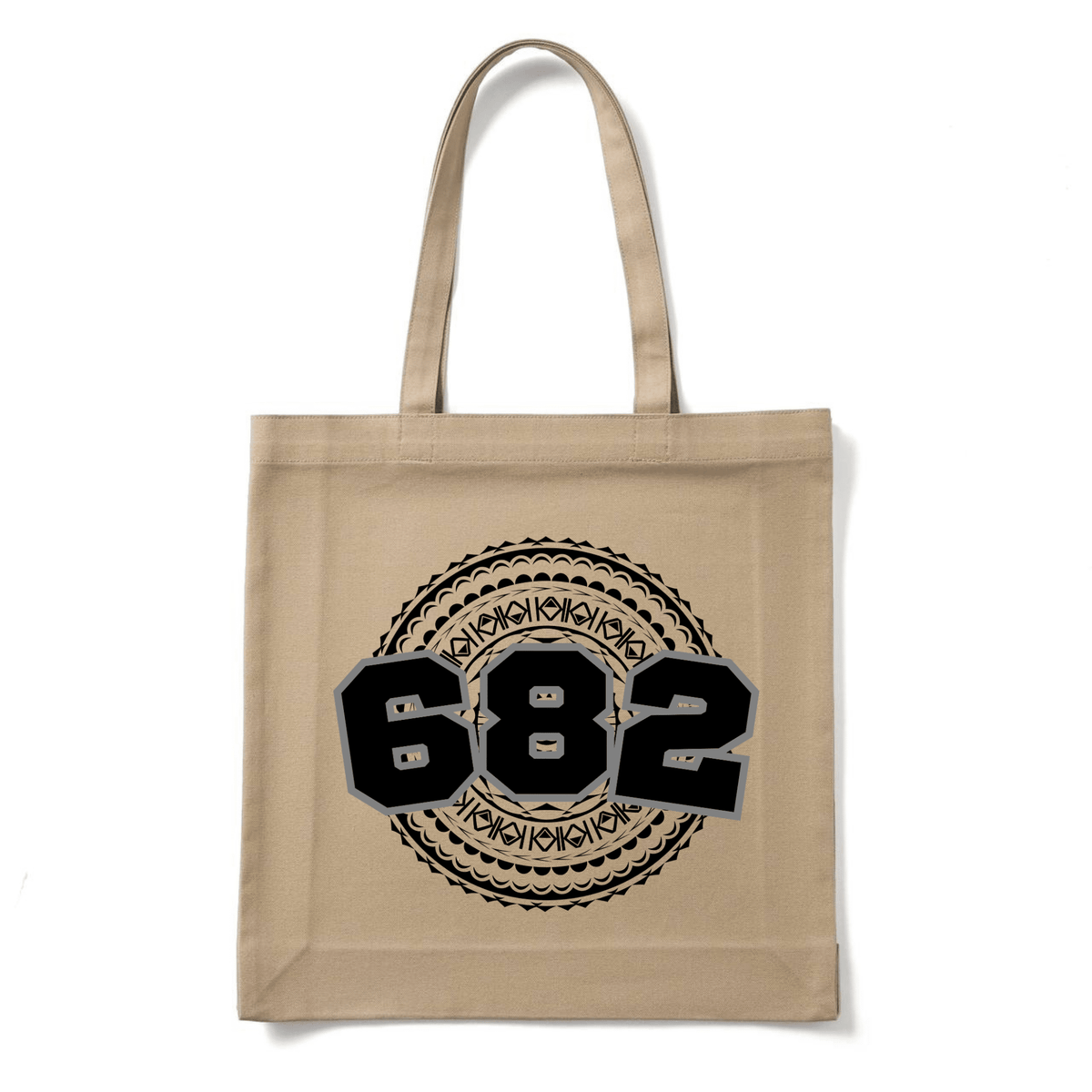 COOK ISLANDS | 682 | REUSABLE TOTE BAG | BLACK DESIGN - Stick N It