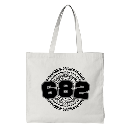 COOK ISLANDS | 682 | REUSABLE TOTE BAG | BLACK DESIGN - Stick N It