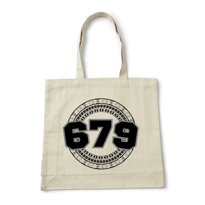 FIJI | 679 | REUSABLE TOTE BAG | BLACK DESIGN - Stick N It